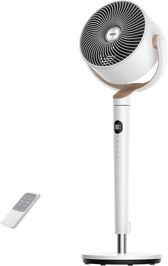 Dreo PolyFan 311 ホワイト扇風機 Dreo - Dreo 扇風機 リビング DCモーター Polyfan 311 DR-HPF001 の