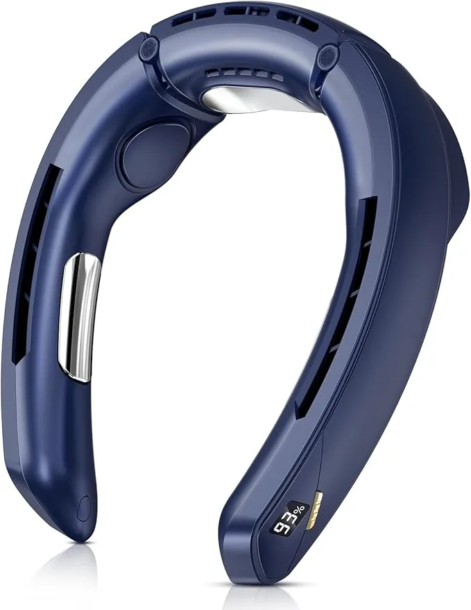 NECK FAN アイスポーセリン冷却 3段階調整 暑さ対策・冷却グッズ NECK