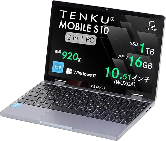 CHUWI - CHUWI 2in1 ノートパソコン Office 2024搭載 MiniBook X