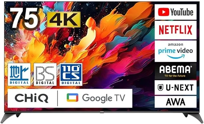 LG 75V型 4K液晶テレビ 75UR8000PJB 動画アプリ 2023年製 814ph6Wut3L