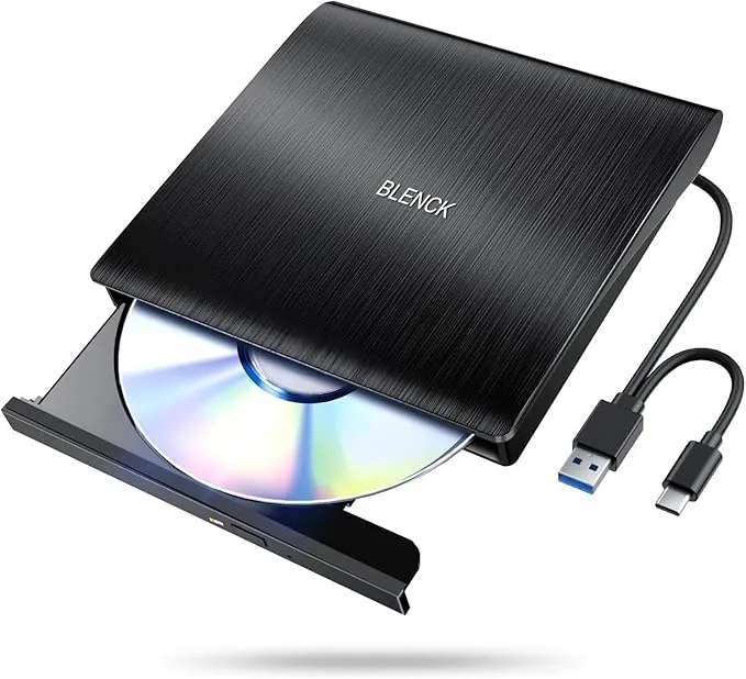 Nexmora - CD DVDドライブ 外付け 静音 外付けDVDドライブ USB3