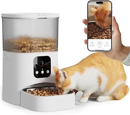 JITTEN - 自動給餌器 猫 犬 自動餌やり機 PT08 の評価 | SHOPSTAFF