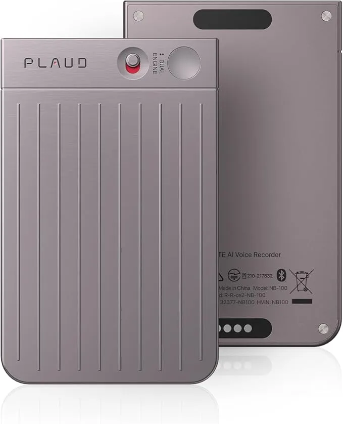 Plaud NotePin AI ボイスレコーダー Plaud NotePin & Plaud AI 年間プロプラン【セット】