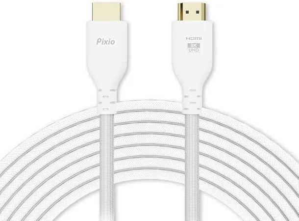 映像用ケーブル XIMAPEX Pixio - Pixio ウルトラハイスピード HDMIケーブル 2m 白