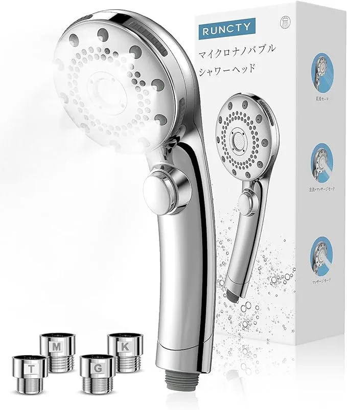 マイクロバブルシャワーヘッド Denkyo Group Online Store｜Toshin Angel Air クリスタル マイクロ