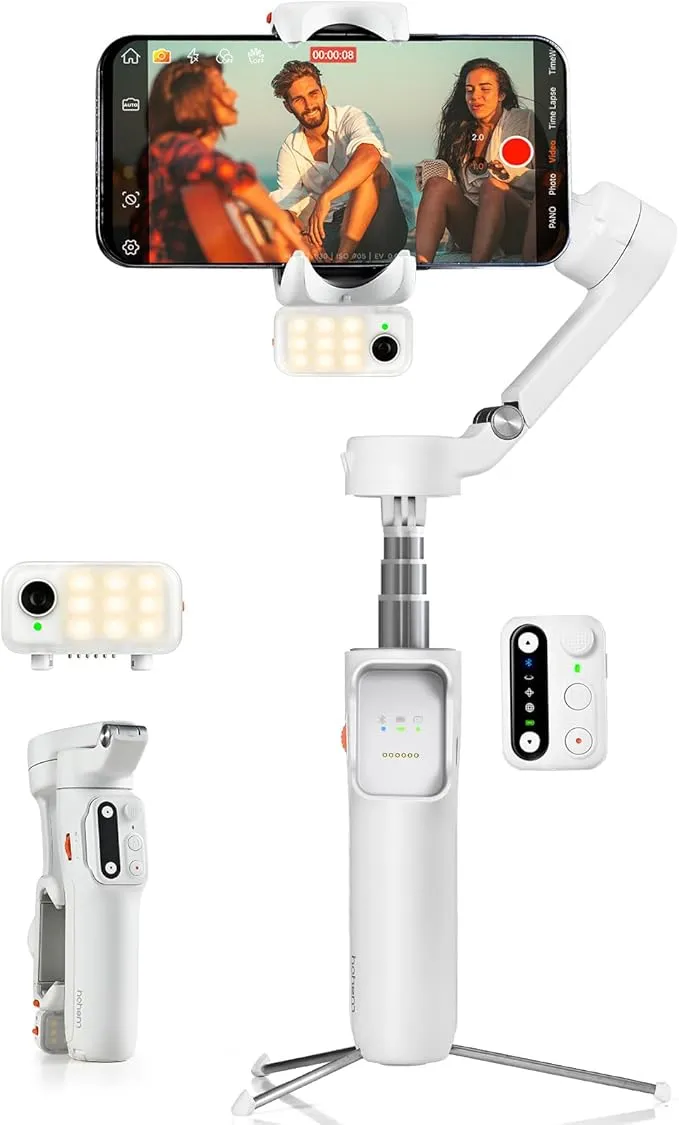 hohem V3 スマートフォン スタビライザー「輸入品」 Amazon.co.jp: Hohem X スマホ用ジンバル3軸折りたたみ式