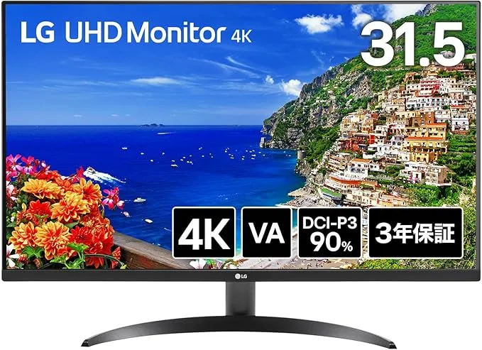 LG - モニター ディスプレイ 32UR500K-B 31.5インチ の評価