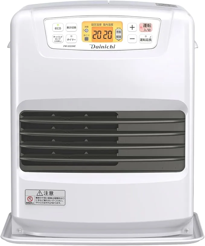 コロナ　石油ファンヒーターFH-G32YA5(Ｋ) FH-G32YA5(W) 石油ファンヒーターG32シリーズ コロナ 暖房の目安