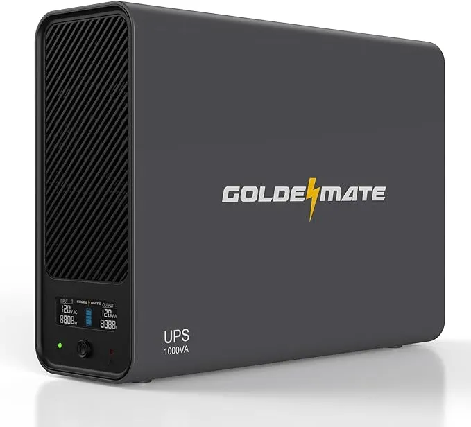 GOLDENMATE 無停電電源装置 UPS 1000VA Pro/600W Amazon.co.jp: GOLDENMATE 無停電電源装置 UPS 1000VA Pro/600W
