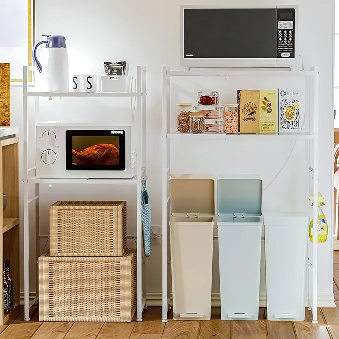 【LunarLight】ゴミ箱上ラック幅60×奥行45×高さ171cm ブラック Amazon.co.jp: LunarLight ゴミ箱上ラック 幅60.5-80奥行42高さ129.5cm