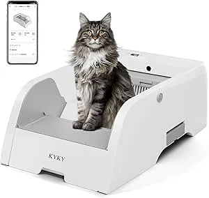 KYKY - 猫用全自動トイレ オートクリーナー HIP-C201W の評価 | SHOPSTAFF