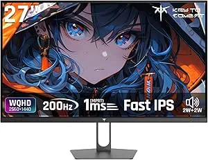 KTC H27T22C 27ゲーミングモニター WQHDFastIPS200Hz KTC - KTC 27インチゲーミングモニター WQHD H27T22C-3 の評価 | SHOPSTAFF