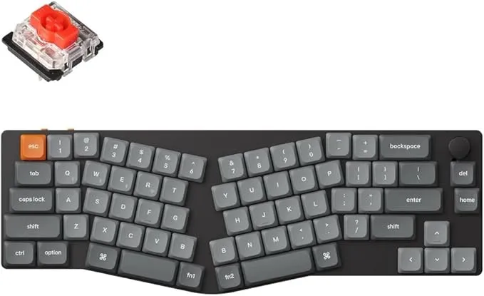 ぼ*ち様 Keychron K11 Max ワイヤレスキーボード 赤軸 Keychron K11 Max QMK/VIA ワイヤレス カスタム・メカニカル