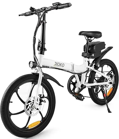 RIOKO - 電動アシスト自転車 20インチ シマノ7段変速 の評価 | SHOPSTAFF
