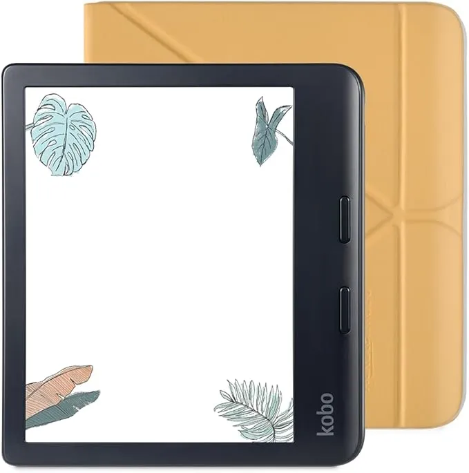 Kobo Libra Colour（ホワイト）本体 + スタイラス + カバー Rakuten kobo - Kobo Libra Colour (ホワイト) スリープカバー（ダスク