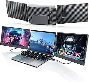 LAPTOMO デュアルディスプレイ ダブルモニター 14.1インチ 1080P Laptomo - Laptomo デュアルディスプレイ ダブルモニター トリプル