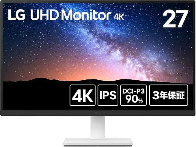 LG - LG モニター ディスプレイ 27US500-W 27インチ の評価 | SHOPSTAFF
