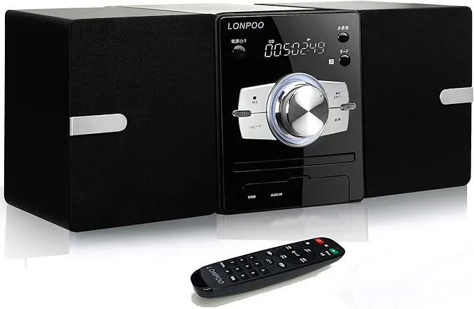 LONPOO LP-818 CDコンポ Bluetooth対応 リモコン付き LONPOO - CDプレーヤー LP-818 の評価 | SHOPSTAFF