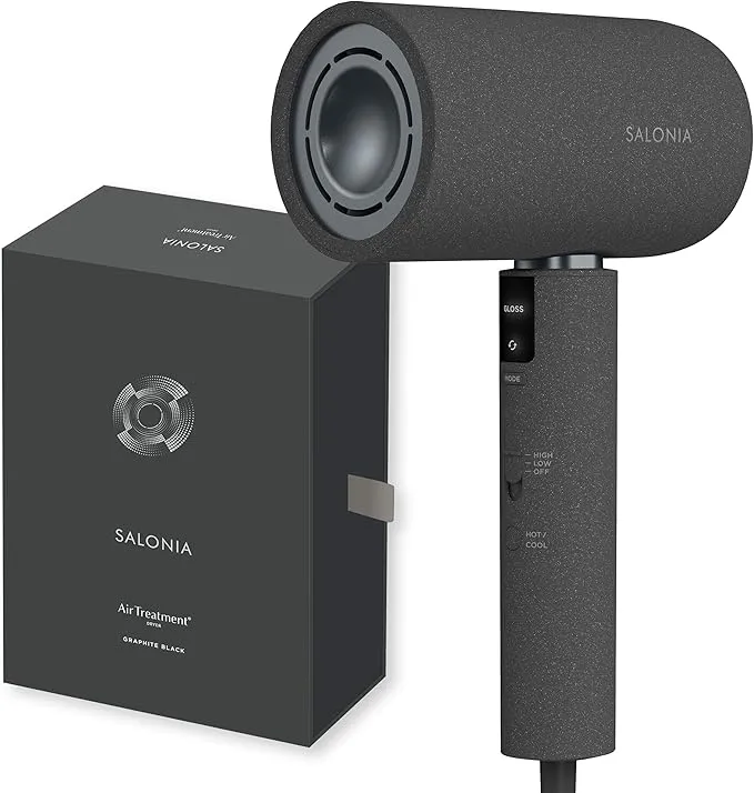 SALONIA(サロニア) - エアトリートメント ドライヤー SAL24214BK の