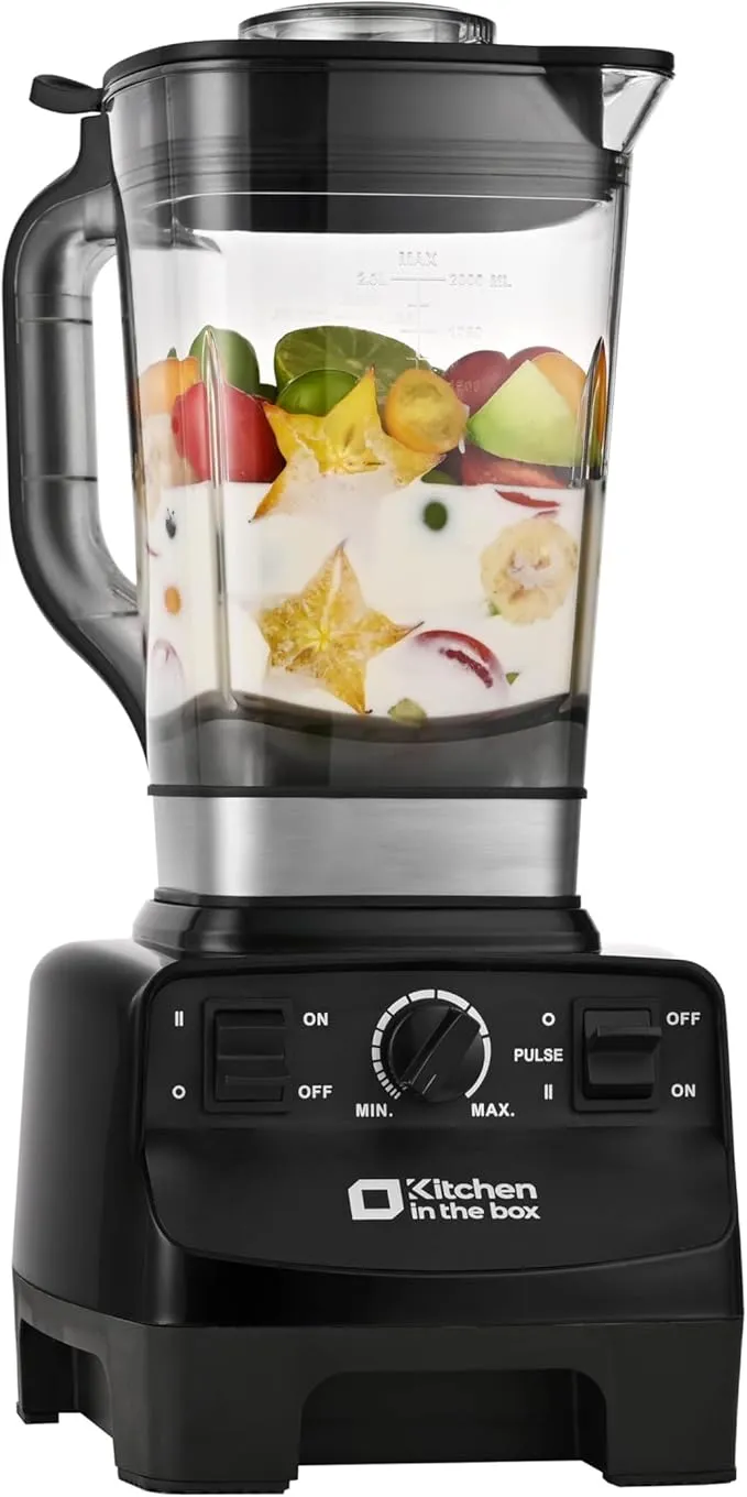 Kitchen in the box ミキサー ブレンダー BL2000 Amazon | Kitchen in the box ミキサー ブレンダー 大容量 2L 氷