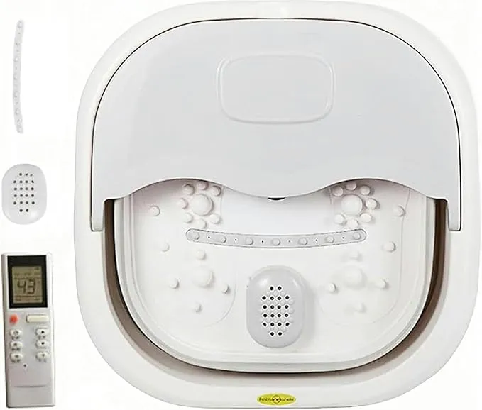 GOQRAQ - フットバス 保温機能付き 足湯 折りたたみ式フットバス 電動