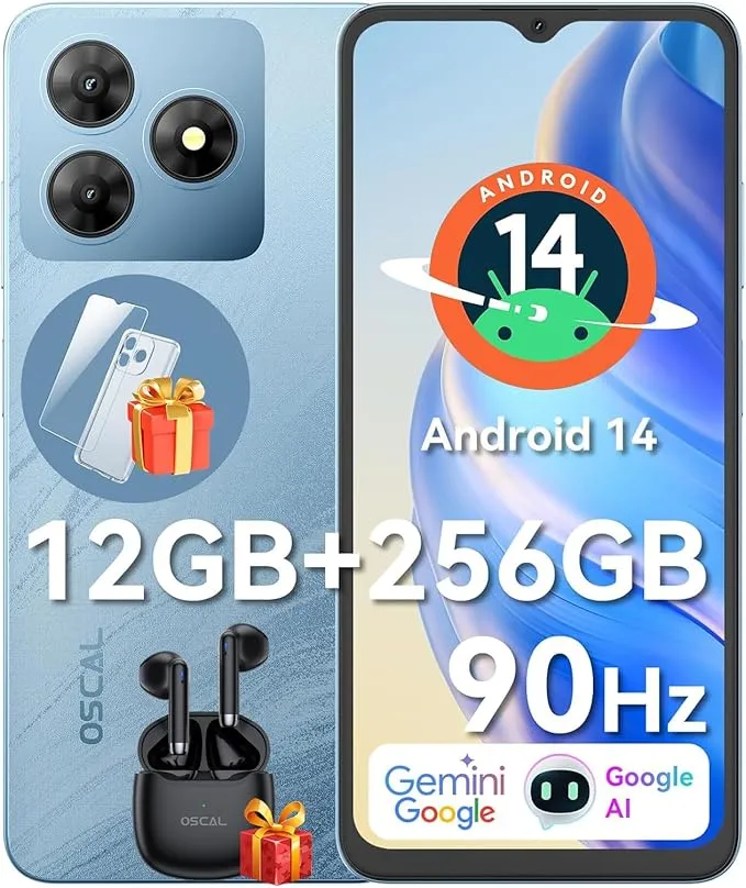 OSCAL - OSCAL Flat2 Android14 スマホ Gemini AI の評価 | SHOPSTAFF