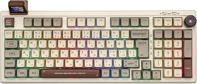 【レア新品未開封】EPOMAKER RT100 キーボード日本語配列 EPOMAKER RT100 97キー ゲーミングキーボード 日本語配列
