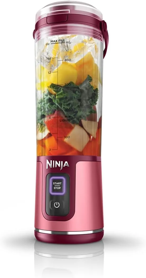 セール‼️新品未使用　NINJA BLASTコードレスミキサー　クリムゾンレッド bc151j_01-06_20879d1f-5602-
