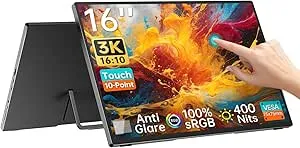 トンキニー Intehill モバイルモニター U16ZA 新品同様品 Amazon.co.jp: Intehill モバイルモニター 3k モニター 16