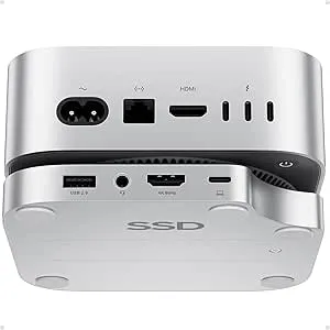 PULWTOP - 9 in 1 USB C ハブ Mac Mini M4/ M4 Pro 2024用 ドッキング