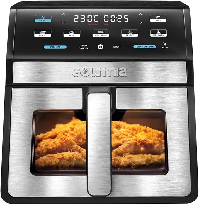 ノーブランド - Air Fryer エアーフライヤー Digital デジタル 窓付き 