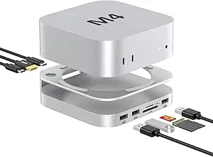 ORICO - MiniLink Mac mini M4対応ドッキングステーション USB4 40Gbps