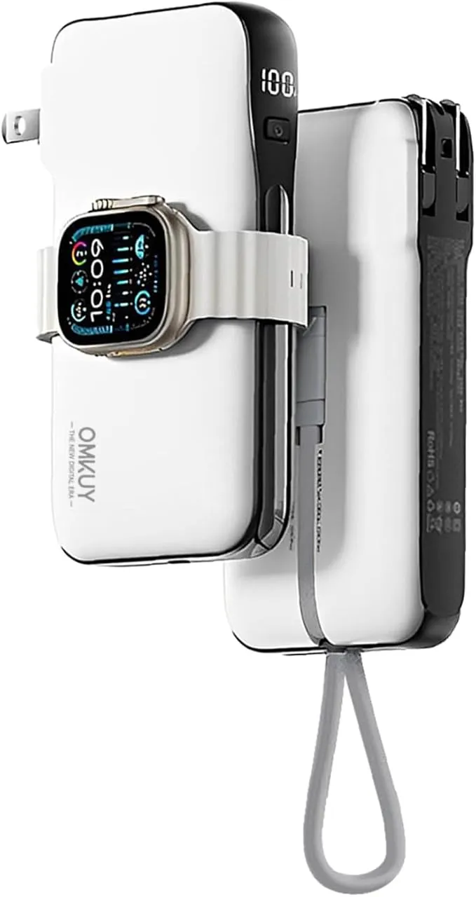FLIMZY - モバイルバッテリー コンセント付き iwatch対応 充電器
