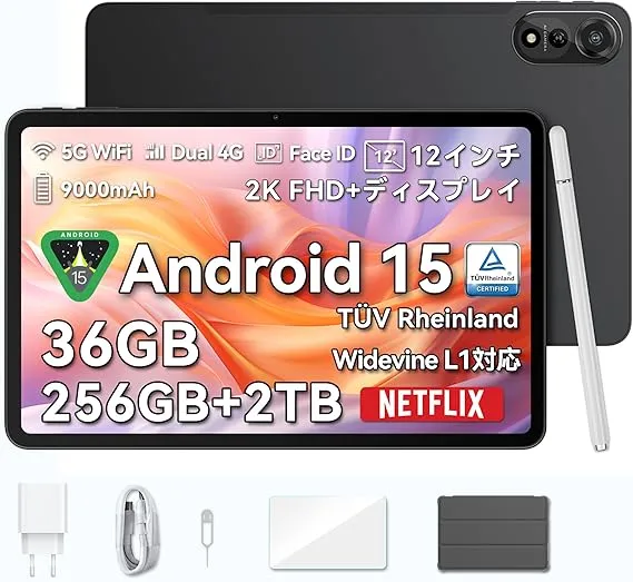 Blackview - MEGA2 アンドロイド15タブレット 12インチ の評価