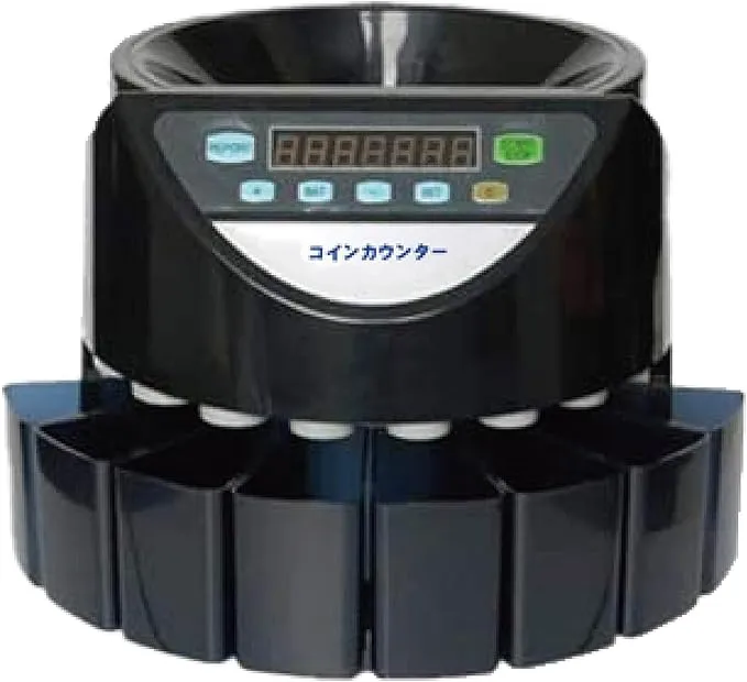 SKK - コインカウンター 業務用 日本硬貨専用 自動 270枚/分 パネル