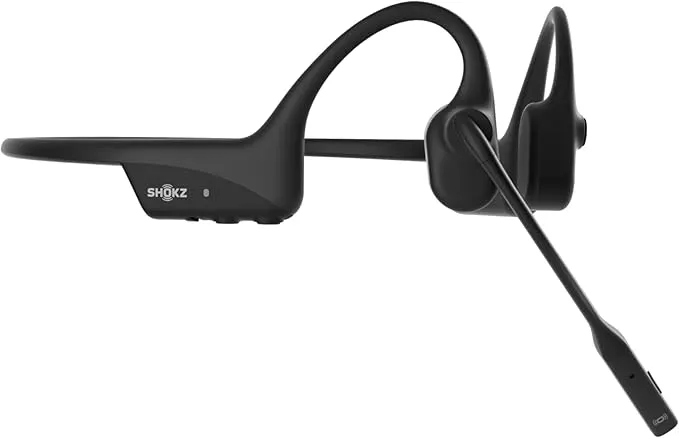 イヤホン SHOKZ Shokz OpenComm2 OpenComm2 ビジネスワイヤレス骨伝導ヘッドセット - Shokz