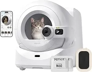 Amazon | Petnniko 猫 トイレ 自動 自動トイレ 多頭飼い 消臭