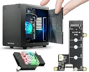 ElectroCookie - Mini PCケース Raspberry Pi 5用 M.2 NVMe SSD PCIe