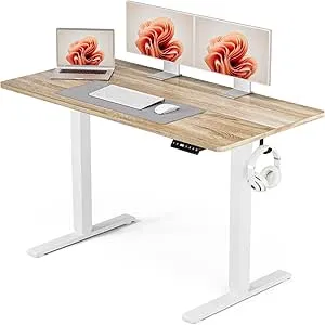 【美品】電動昇降式スタンディングデスク Acrolix - 電動 昇降式デスク スタンディングデスク幅120cm の評価