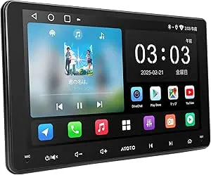 ATOTO Androidナビ A5 ディスプレイオーディオ ATOTO A5 2Din ディスプレイオーディオ 9型 ドラレコ＆バック