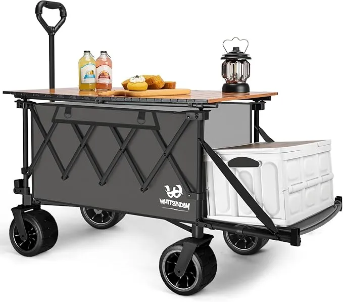 Amazon.co.jp: ALISE キャリーワゴン 大容量230L 耐荷重250kg 後部開閉