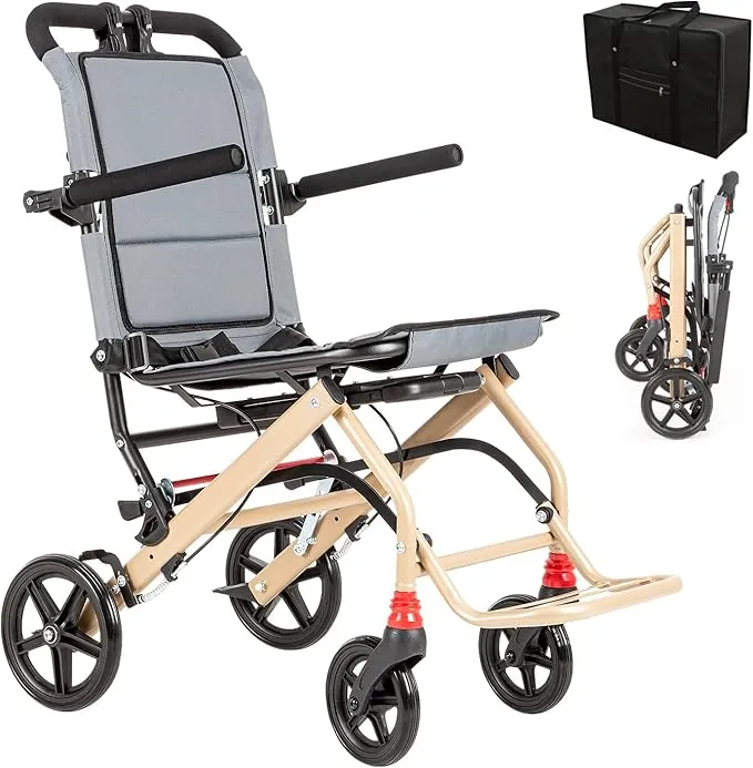 ♿️ 超軽量　介助用　車椅子　8.7キロ　ノーパンクタイヤ 日進医療器 車いす KALU7α 超軽量 介助用 車椅子 カルナナ A