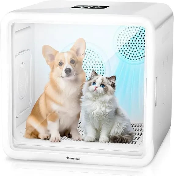 VERILADY - ペットドライヤー ペット乾燥機 ドライヤーハウス 猫