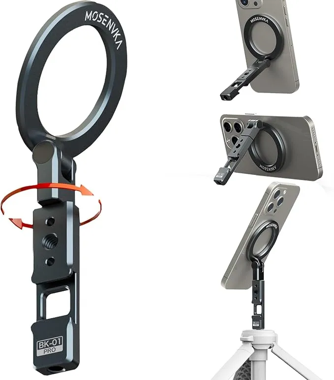 MOSENVKA - 三脚マウン スマホスタンド magsafe対応 磁気マグネット式