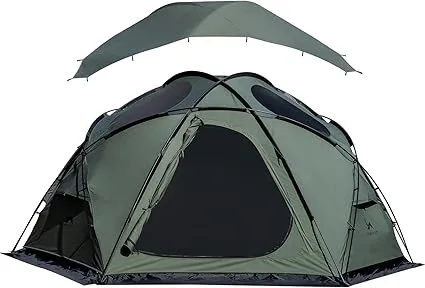 テント・タープ Tomount Dome 8 S2 TOMOUNT「DOME-OTTO S2」シルナイロン製の軽量な中型ドーム