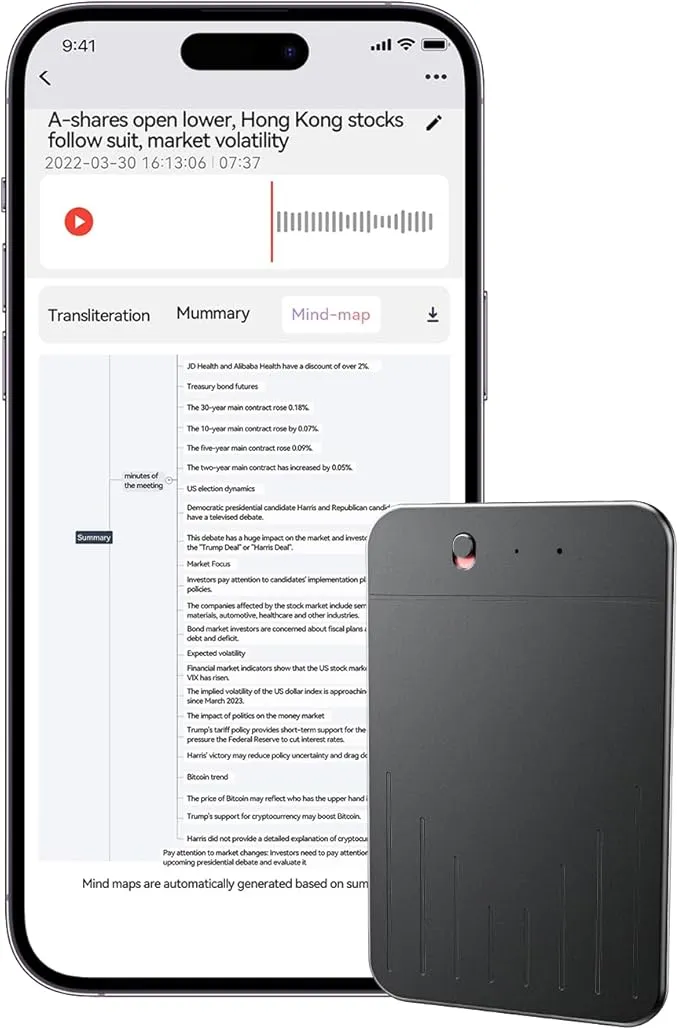 スマホアクセサリー chime note pro Sigovoxic - AI ボイスレコーダー CHIME NOTE PRO の評価