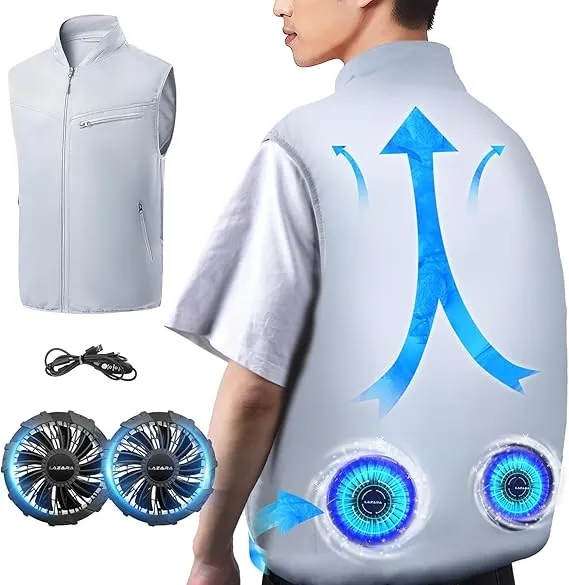 Daonaca - 作業服 半袖 【42V超高出力 40500mAhバッテリー】 ファン