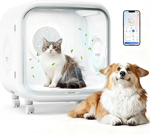 VERILADY - ペットドライヤー ペット乾燥機 ドライヤーハウス 猫