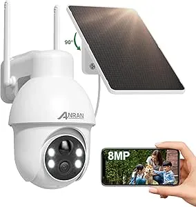 ieGeek屋外防犯カメラ 楽天市場】【 ソーラーパネル一体型・充電も配線も不要・初心者