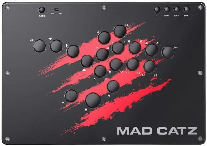 Mad Catz - N.E.K.O. レバーレス アケコン コントローラー PC PS4